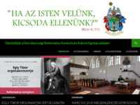 Frontpage screenshot for site: Reformirana kršćanska (kalvinska) crkva u Hrvatskoj (http://www.reformator.hr)
