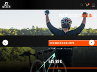 Frontpage screenshot for site: Prodaja bicikala, servis i dijelovi (http://www.beciklin.com)
