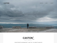 Frontpage screenshot for site: Castor Multimedia (http://www.castormultimedia.hr)