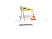 Frontpage screenshot for site: Seqouia project (http://www.sequoia-project.hr)