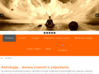 Frontpage screenshot for site: Vedska astrologija (http://www.vedska-astrologija.com)