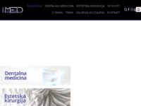 Frontpage screenshot for site: Poliklinika Imed, medicina i stomatologija (http://www.imed.hr)