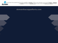 Frontpage screenshot for site: Domenika Coppa Florio kennel (http://www.domenikacoppaflorio.com)