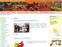 Frontpage screenshot for site: (http://www.os-mdrzica-du.skole.hr/)