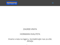 Frontpage screenshot for site: Zagreb vrata d.o.o. (http://www.zagrebvrata.hr)