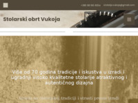 Frontpage screenshot for site: Stolarija Vukoja (http://www.stolarija-vukoja.hr)