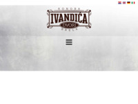 Frontpage screenshot for site: Konoba Ivandića Dvori (http://www.konoba-ivandicadvori.com)