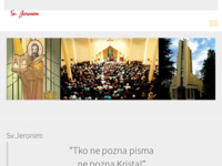 Frontpage screenshot for site: (http://www.sv-jeronim.hr/)