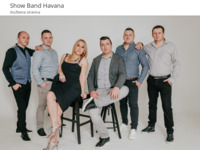 Frontpage screenshot for site: (http://www.band-havana.com/)