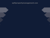 Frontpage screenshot for site: (http://www.splitpropertymanagement.com)