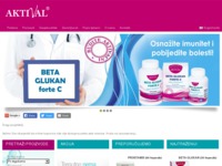 Frontpage screenshot for site: Aktival - zdravlje, ljepota, vitalnost, dodaci prehrani (http://www.aktival.hr)