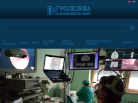 Frontpage screenshot for site: Poliklinika Klapan (http://www.poliklinika-klapan.com)