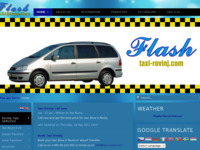Frontpage screenshot for site: Rovinj Taksi (http://www.taxi-rovinj.com)