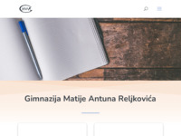 Frontpage screenshot for site: Gimnazija Matije Antuna Reljkovića Vinkovci (http://www.gimnazijavk.hr)