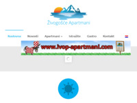 Frontpage screenshot for site: (http://zivogosce-apartmani.com/)