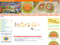 Frontpage screenshot for site: Osnovna škola Samobor (http://www.os-samobor.skole.hr/)