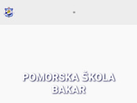 Frontpage screenshot for site: (http://www.pomorskabakar.hr)