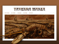 Frontpage screenshot for site: (http://www.taverna-marea.hr)