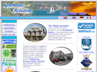 Frontpage screenshot for site: Apartmani-Kristina (http://www.apartmani-kristina.magmaportal.com)