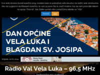 Slika naslovnice sjedišta: Radio Val Vela Luka (http://www.radioval.hr)