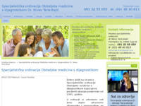 Slika naslovnice sjedišta: Specijalistička ordinacija Obiteljske medicine s dijagnostikom (http://www.ultrazvuk-tarle.hr)