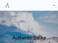 Frontpage screenshot for site: (http://www.authenticbaska.com)