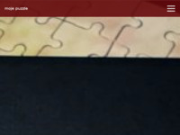 Frontpage screenshot for site: Moje puzzle (http://www.moje-puzzle.com)