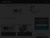 Frontpage screenshot for site: doctum (http://www.doctum.hr)
