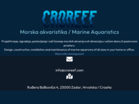 Frontpage screenshot for site: Croreef Morska akvaristika (http://www.croreef.com)