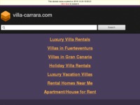 Frontpage screenshot for site: (http://www.villa-carrara.com)