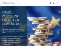 Slika naslovnice sjedišta: Hrvatska banka za obnovu i razvitak (http://www.hbor.hr)