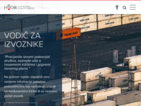 Frontpage screenshot for site: Hrvatska banka za obnovu i razvitak (http://www.hbor.hr)