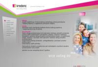 Frontpage screenshot for site: (http://www.kredenc.hr/)