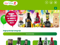 Frontpage screenshot for site: Vervita (http://www.vervita.hr)