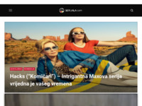 Frontpage screenshot for site: Serijala - Novosti i recenzije iz svijeta TV serija (http://www.serijala.com)