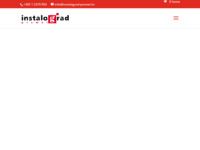 Frontpage screenshot for site: (http://www.instalograd-promet.hr)