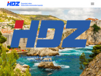 Frontpage screenshot for site: Županijski odbor HDZ-a Dubrovačko-neretvanske županije (http://www.hdz-dnz.com)