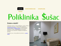 Frontpage screenshot for site: (http://www.poliklinikasusac.com)