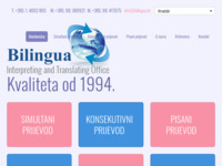 Frontpage screenshot for site: Simultani prevoditelji i simultani prijevod za sve europske jezike (http://simultano.com)