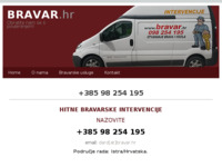 Frontpage screenshot for site: Bravar.hr (http://www.bravar.hr)