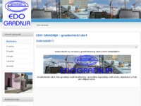 Frontpage screenshot for site: Građevinski obrt Edo-gradnja (http://www.edo-gradnja.hr/)