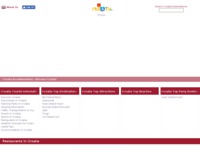 Frontpage screenshot for site: (http://www.croatiaapartments.net/croatia_tourist_information_restaurants_in_croatia.html)