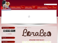 Frontpage screenshot for site: LoraLeo (http://www.loraleo.com)