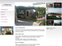Frontpage screenshot for site: Villa Biancini (http://www.villabiancini-hvar.com)