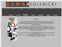 Frontpage screenshot for site: Guma Solenički (http://guma-solenicki.hr)