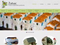 Frontpage screenshot for site: Žabac suveniri (http://www.zabac.hr)