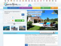 Frontpage screenshot for site: Apartmani Hrvatska (http://www.come-to-adria.com)
