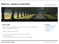 Frontpage screenshot for site: (http://www.zlatni-rez.hr/)
