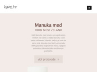 Frontpage screenshot for site: Kozmetika Mama mio (http://kavo.hr/)