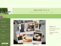 Frontpage screenshot for site: (http://www.agrosan.hr)